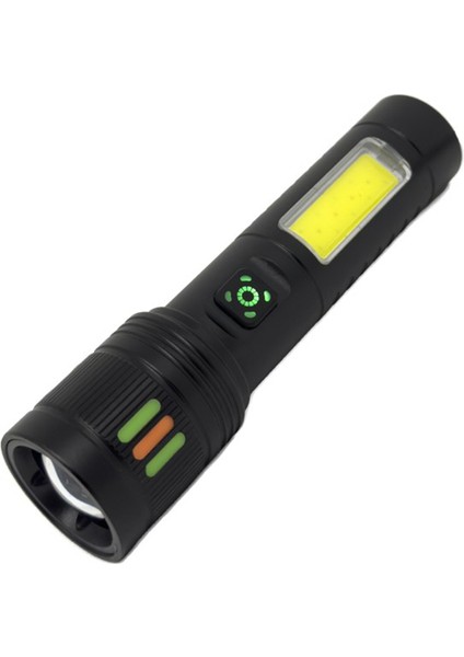 PT-6218 USB Şarjlı El Feneri