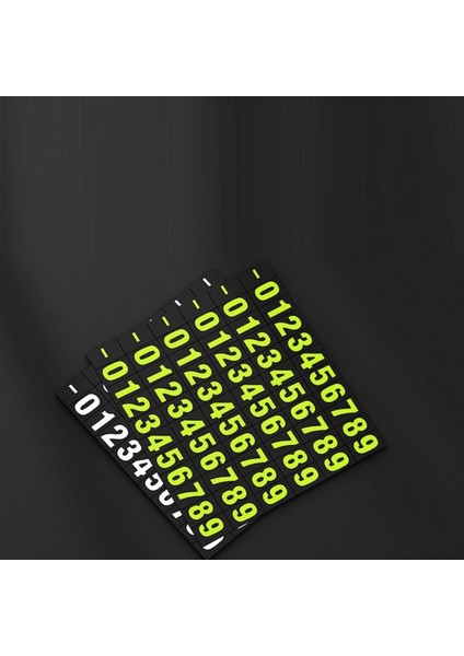 Araç Park Vıp Numaratör Numaratik Parktel Numaralık Park Tel Fosforlu modelleri