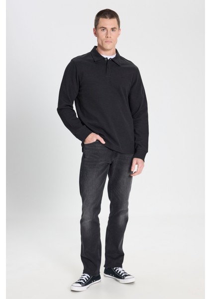Regular Fit Normal Kesim Lacivert Polo Yaka Tişört modelleri