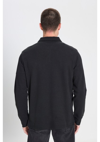 Regular Fit Normal Kesim Lacivert Polo Yaka Tişört indirimleri