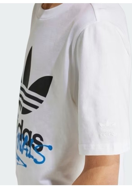 Baskılı Beyaz Erkek T-Shirt IY5452-GRAPHICS Tee fırsatları
