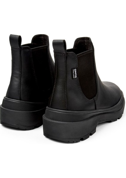 Deri + Tekstil Siyah Kadın Bot K400734-003 fırsatları