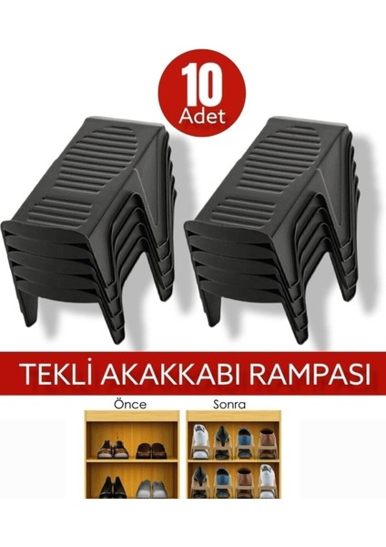 Tekno Trust Ayakkabı Rampası Tekli 10 Adet