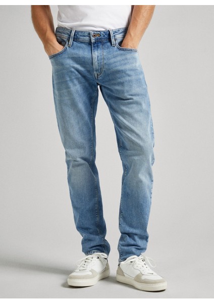 Normal Bel Tapered Fit Erkek Denim Pantolon PM207390MN5-000 Tapered Jeans fiyatları