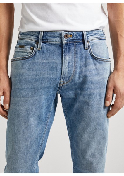 Normal Bel Tapered Fit Erkek Denim Pantolon PM207390MN5-000 Tapered Jeans modelleri
