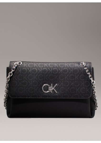 Calvin Klein Siyah Kadın Omuz Çantası K60K6126770GM