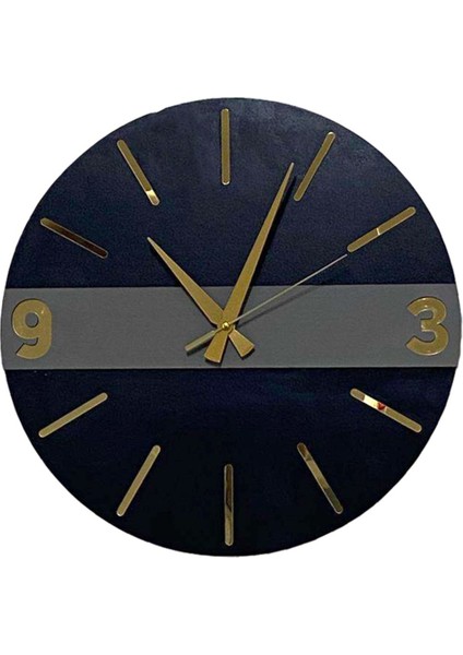Modern Dekoratif Katmanlı 40 cm Duvar Saati