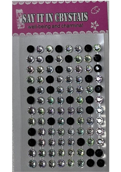 Sticker Seti Taşlı Boncuklu Tts