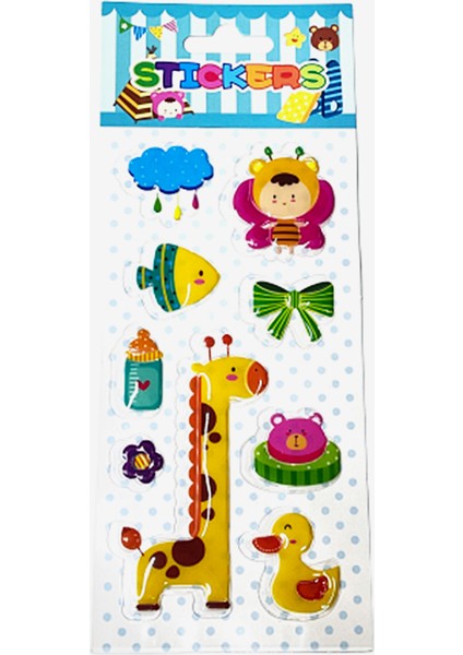 Sticker Seti Kabartmalı Hkx