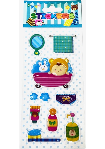 Sticker Seti Kabartmalı Hkx