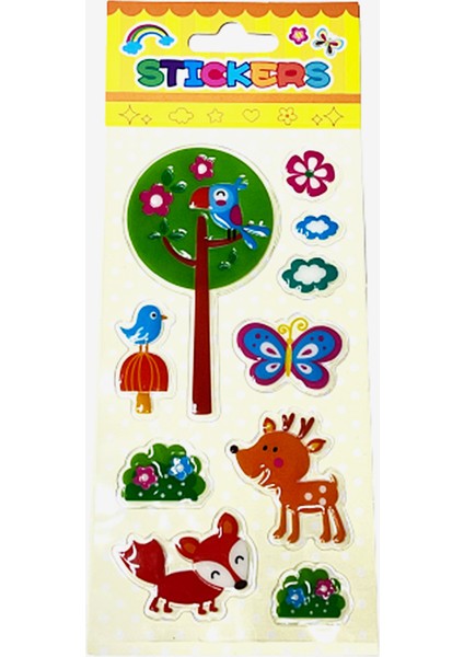 Sticker Seti Kabartmalı Hkx