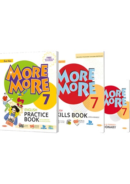 Kurmay Yayınları More More 7. Sınıf More&more English Practice Book Skills Book