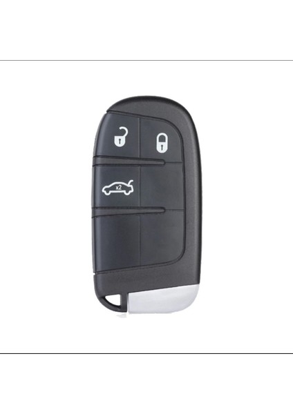 Lüx Jeep Compass Renegade Fiat 500L 3 Tuşlu Smart Kumanda Kabı 1.ci Kalite