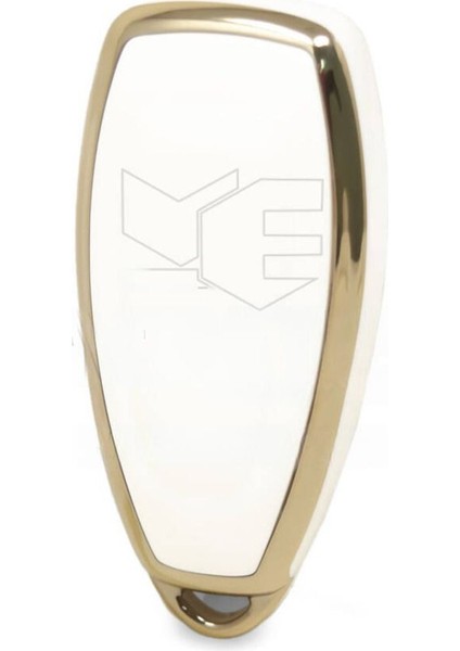 Lüx Ford Fiesta Kuga Mondeo Focus Bmax Cmax Smax Kuga Nano Anahtar Kılıfı Beyaz Gold Altın Renk fiyatları