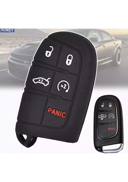Lüx Jeep Dodge Renegade Grand Cherokee Chrysler Silikon Anahtar Kılıfı 1.ci Kalite fiyatları