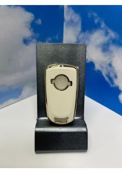 Opel 2 Sustalı Astra H Corsa D Silikon Anahtar Kılıfı Nana Beyaz fiyatları