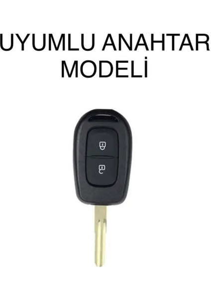Renault ve Dacia Duster Scenic Master Megane 2 Tuşlu Anahtar Koruma Kılıfı Siyah Gold Altın Renk