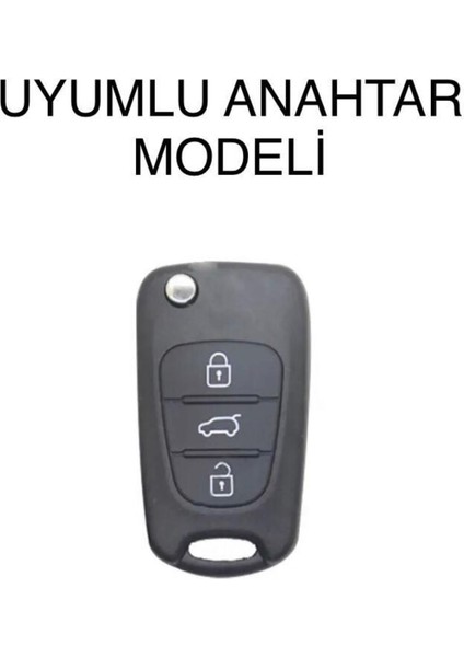 Lüx Hyundai Accent Era I20 I30 I35 İX35 Elantra Sustalı Nano Anahtar Kılıfı Beyaz Gold Renk fiyatları