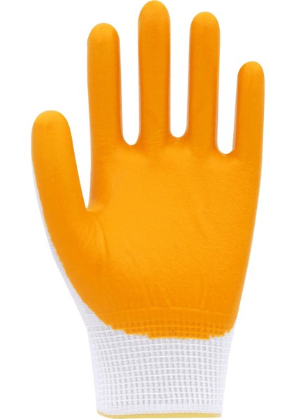 Polyester-Nitril Iş Eldiveni Pn7 No: 10 Sarı - 3 Çift