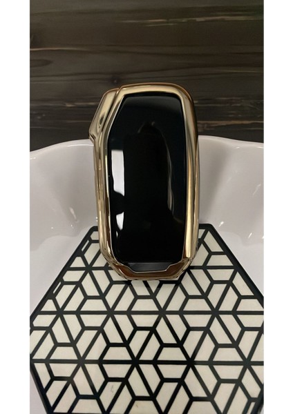 Kia Stonic,ceed Smart 2018-2022 4 1 Buton Sportage Nano Yüksek Kalite Kumanda Kılıfı Siyah
