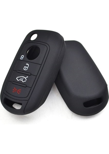 Fiat Egea Anahtar Koruyucu,egea Kumanda Koruyucu Silikon Kılıf Siyah Renk