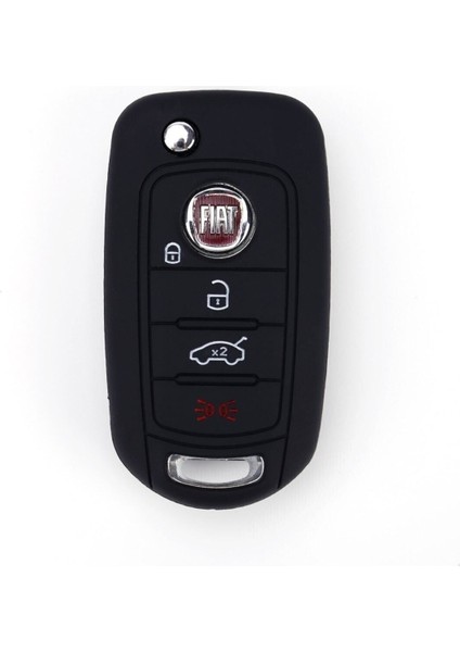 Fiat Egea Anahtar Koruyucu,egea Kumanda Koruyucu Silikon Kılıf Siyah Renk modelleri