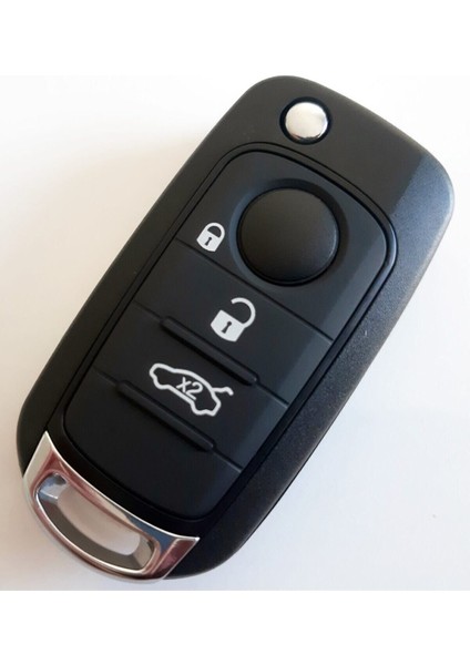 Fiat Egea Sustalı Kumanda Kabı Anahtar Kabı SIP22 Uçlu