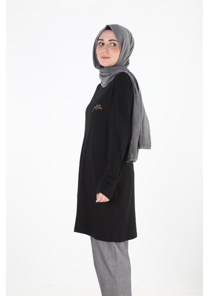 1451_NAKIŞLI Basic Tesettür Tunik