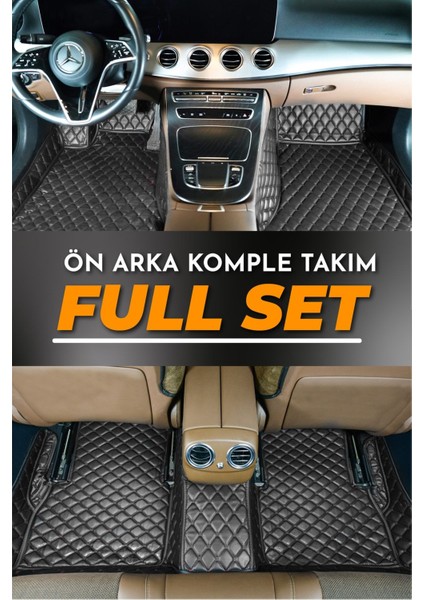 Fiat Egea Cross (2021-2023) Uyumlu Özel Dikim Deri 7d Havuzlu Paspas
