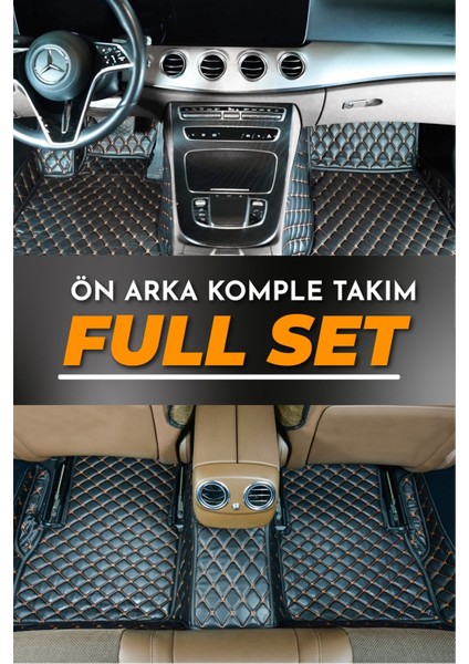 Fiat Egea Cross (2021-2023) Uyumlu Özel Dikim Deri 7d Havuzlu Paspas
