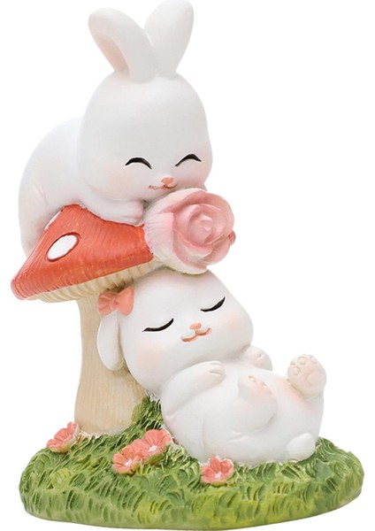 Çift Tavşan Süsleri Tavşan Modern Reçine Düğün Heykel (Yurt Dışından) fiyatları