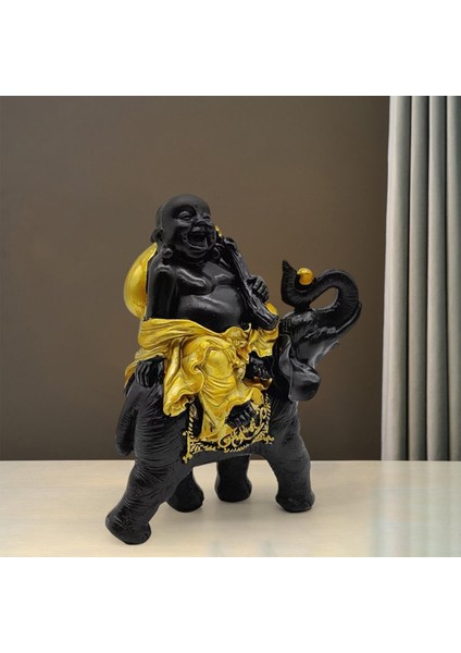 Rahip Minyatür Figürler Fil Binme El Sanatları Heykel (Yurt Dışından) fiyatları