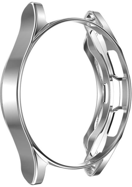 - Samsung Watch 4 Classic 42mm 20mm - Kasa ve Ekran Koruyucu - Gard 02 - Gümüş - T19242