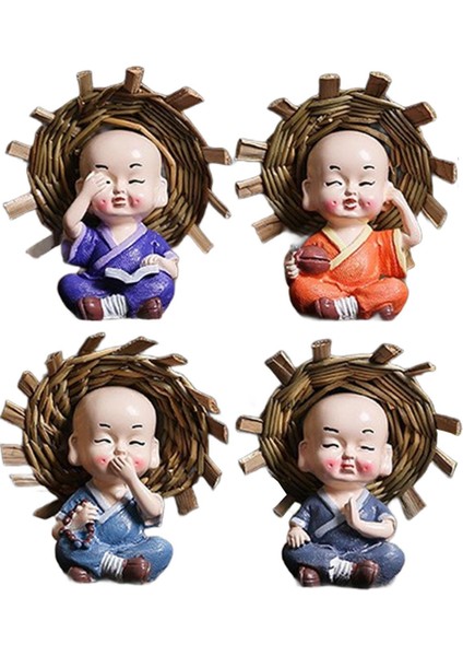 4 Kung Fu Çocuk Heykel (Yurt Dışından)