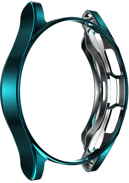 - Samsung Watch 4 Classic 46mm 20mm - Kasa ve Ekran Koruyucu - Gard 02 - Koyu Yeşil - T19240