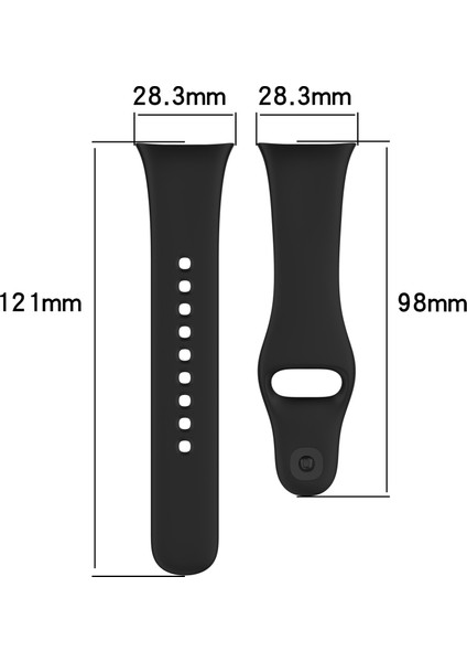 - Xiaomi Redmi Watch 3 - Kordon Silikon Kordon Krd-81 - Krem