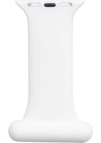 - ​​​Apple Watch 40mm - Kordon Silikon Kordon - KRD-44 - Beyaz - T17292
