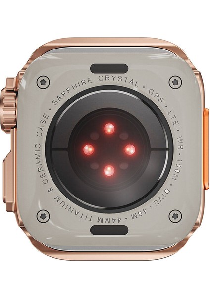 - ​​​Apple Watch 7 45mm Modelini ​​​Apple Watch Ultra 49mm e Dönüştüren - Kasa Dönüştürücü - Gard 33 - Siyah - T32814 fırsatları