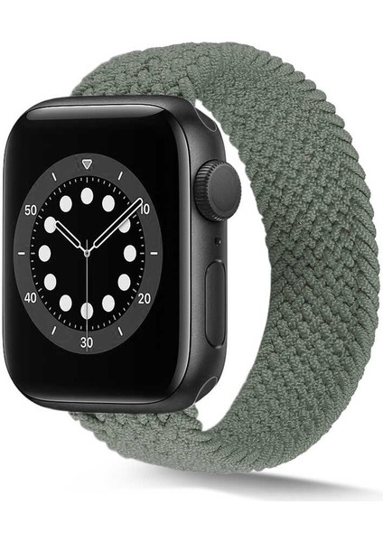 - Apple Watch Ultra 49mm - Kordon Medium Strap Kayış KRD-38 - Siyah