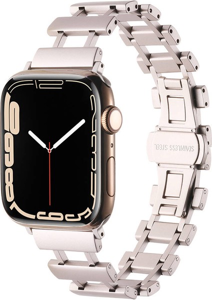 - Apple Watch 7 45mm - Kordon Metal Kordon KRD-96 - Siyah fiyatları