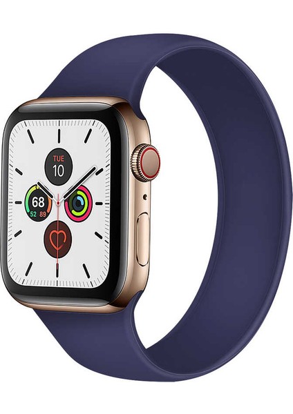 - Apple Watch 40mm - Kordon Solo Loop Small Kordon KRD-31 - Pembe