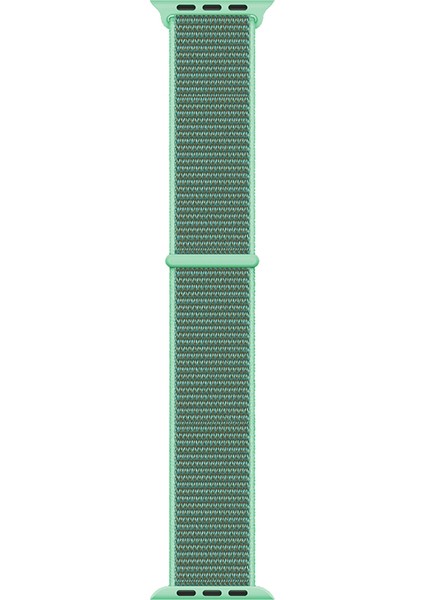 - ​​​Apple Watch 38mm - Kordon Serisi Hasır Strap Kayış - Band-03 - Spearmint - T31259