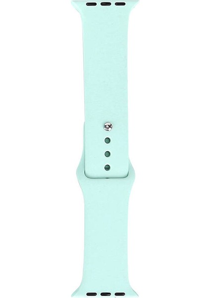 - ​​​Apple Watch 38mm - Kordon Band Serisi Klasik Kordon Silikon Strap Kayış - Emerald Green - T31252