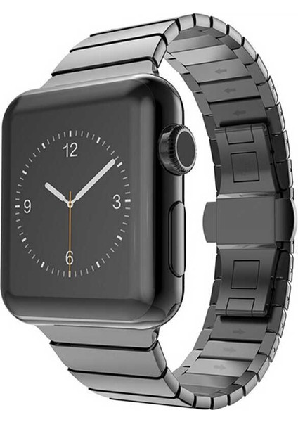 Apple Watch Ultra 49MM - Kordon Seramik Strap Kayış Krd-16 - Beyaz