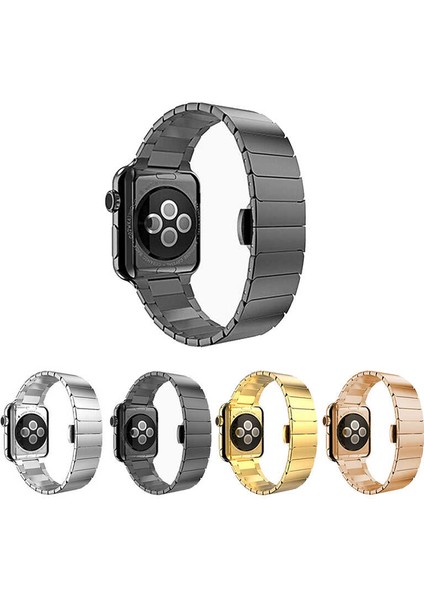 Apple Watch Ultra 49MM - Kordon Seramik Strap Kayış Krd-16 - Beyaz