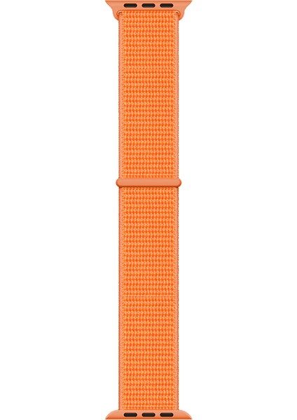 - ​​​Apple Watch 38mm - Kordon Serisi Hasır Strap Kayış - Band-03 - Papaya - T31259