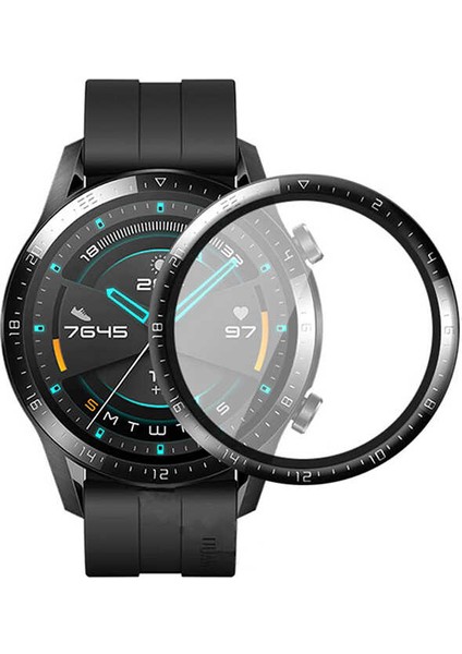 - Huawei GT2 46mm 22mm - Ekran Koruyucu PMMA Pet Saat Ekran Koruyucu - T12972