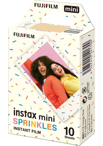 Instax Mini Sprinkles 10'lu Özel Film