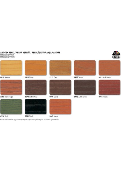 ART-TEX Renkli Ahşap Verniği 2917 Çam 0.75 l indirimleri