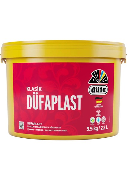 Klasik Düfaplast İç Cephe Duvar Boyası 8431 Melek Kanadı 2.2 l